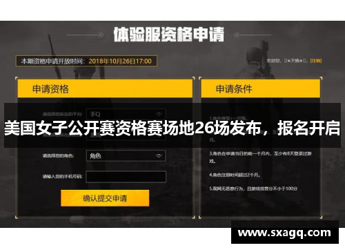 美国女子公开赛资格赛场地26场发布，报名开启
